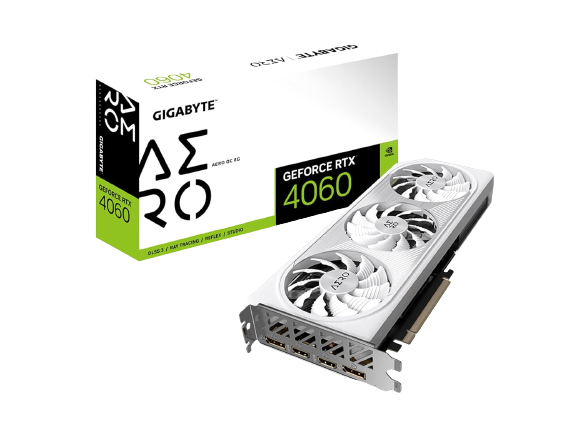 GIGABYTE RTX 4060 Aero OC 8GB DDR6