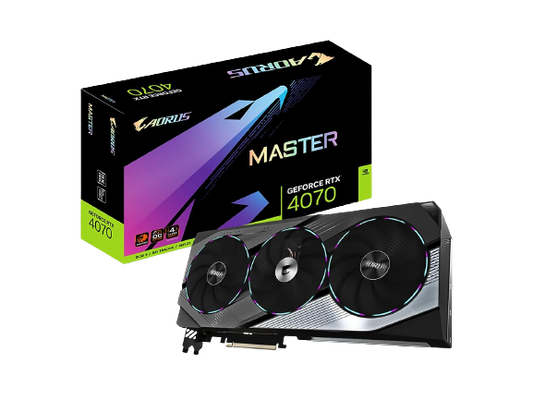 GIGABYTE RTX 4070 AORUS Master 12GB DDR6