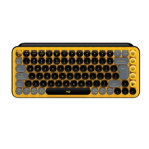 Logitech Pop Keys Mechanical Wireless Keyboard (Blast)