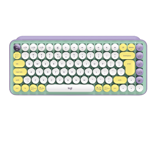 Logitech Pop Keys Mechanical Wireless Keyboard (Daydream)