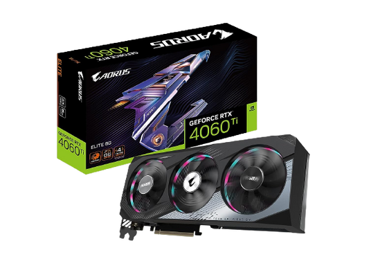 GIGABYTE RTX 4060TI AORUS ELITE 8GB DDR6