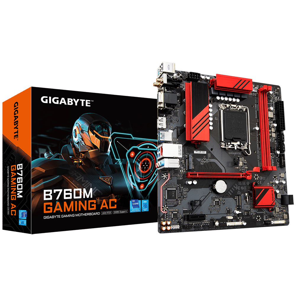 Gigabyte B760M Gaming AC DDR5 (Wi-Fi)