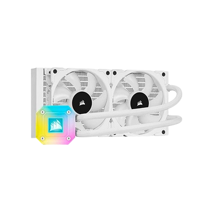 Corsair iCUE H100i Elite Capellix 240mm Liquid CPU Cooler (White)