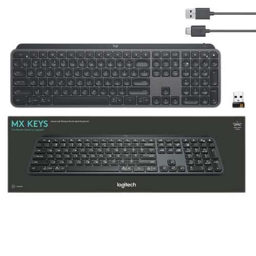 Logitech MX Keys S Keyboard (Graphite)