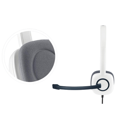 Logitech H150 Headset (White)