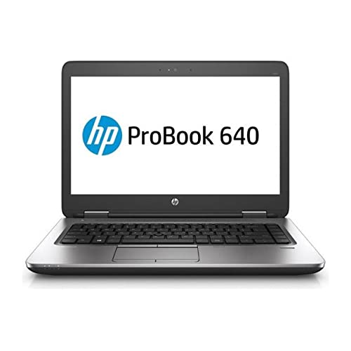 HP ProBook Intel i5 14 inches FHD Screen Laptop (8GB RAM, 256GB SSD, HD Graphics, Windows 11 (Upgraded), MS Office, Black, Slim) (Refurbished)