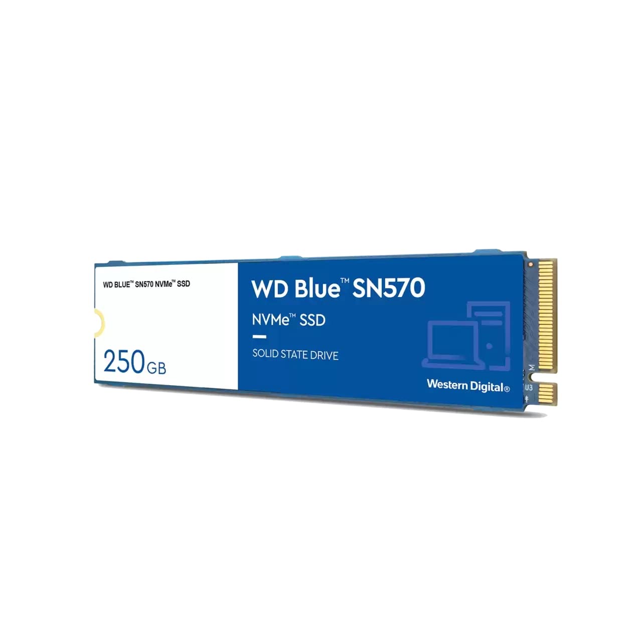 WD Blue™ SN570 250GB PCIe Gen 3 NVMe M.2 SSD