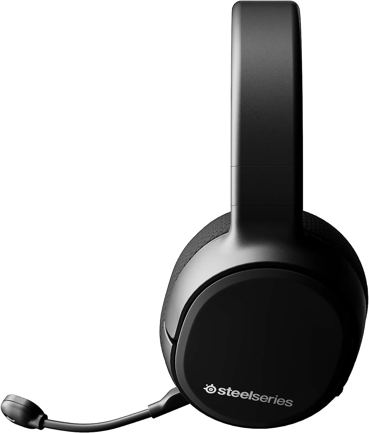 SteelSeries Arctis 1 Wireless Gaming On-Ear Headset with USB-C connectivity and a detachable ClearCast microphone, compatible with PC, PS5, PS4, Xbox Series X|S, Xbox One, Nintendo Switch, and mobile gaming.