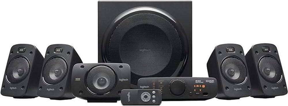 Logitech Z906 5.1 Surround Sound Speaker System  | THX Certified Audio