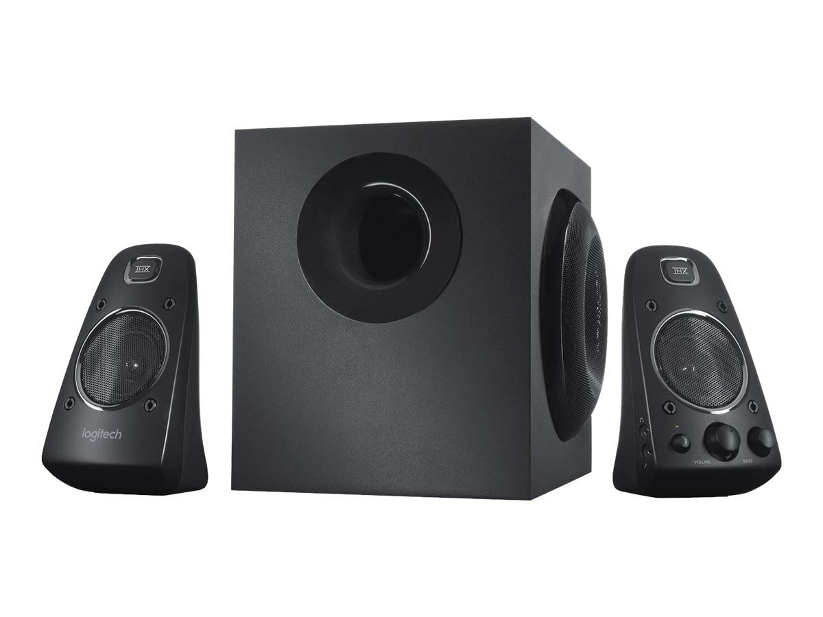 "Logitech Z623 Speaker System with Subwoofer - THX Certified Sound for Indian Music & Entertainment Lovers"