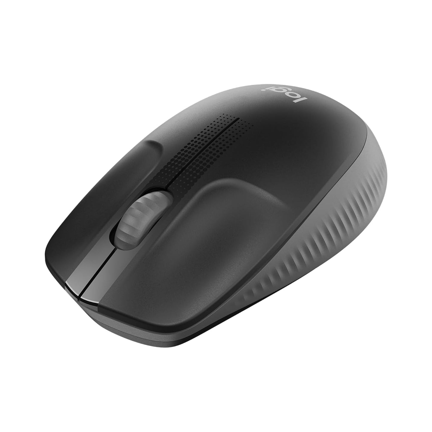 Logitech M190 Wireless Mouse – Full-Size, Ambidextrous Design with Precise Scrolling