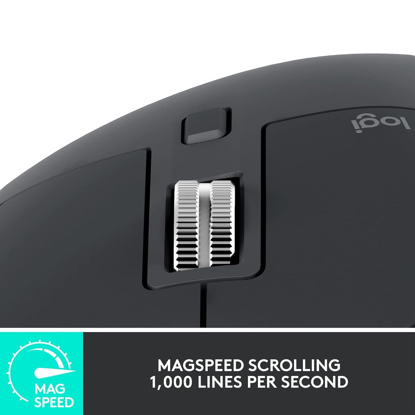 ogitech MX Master 3S Wireless Mouse – Ergonomic, Silent & Fast Scrolling