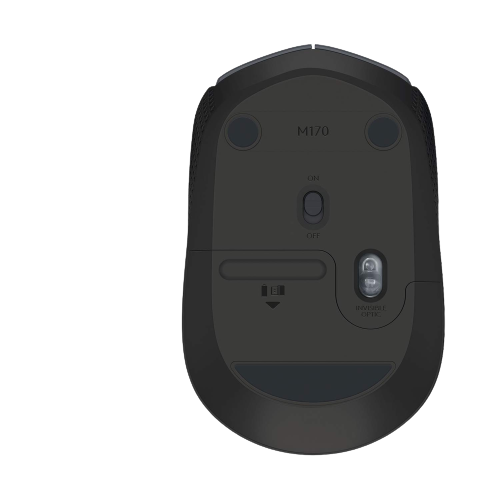 Logitech M171 Wireless Mouse (Grey/Black)