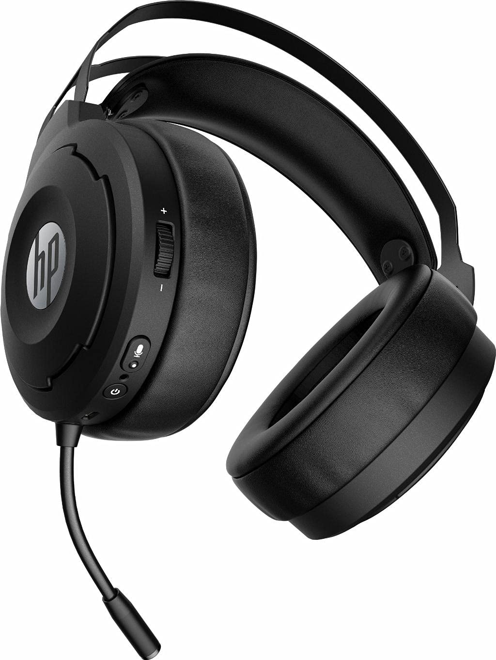 HP X1000 Wireless USB Over-Ear Gaming Headphones | 7.1 Surround Sound | Built-in Microphone | 50mm Drivers | 20 Hours of Battery Life | Model 7HC43AA (Black).