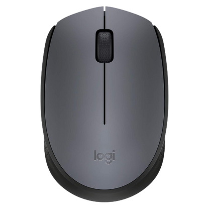 Logitech M171 Wireless Mouse (Grey/Black)