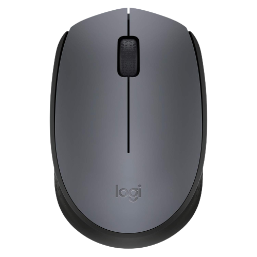 Logitech M171 Wireless Mouse (Grey/Black)