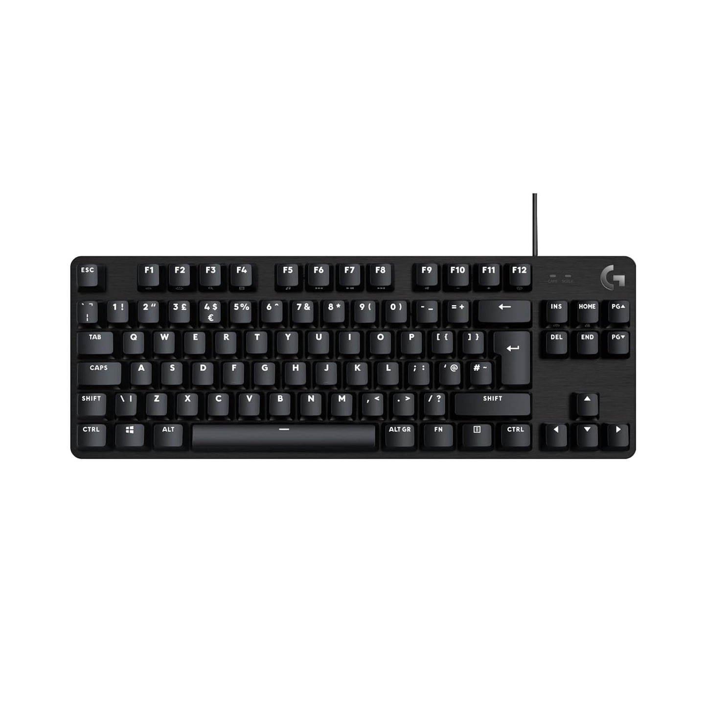 Logitech G413 TKL SE Mechanical Gaming Keyboard – Compact Design, Tactile Switches, and Durable Aluminum Build