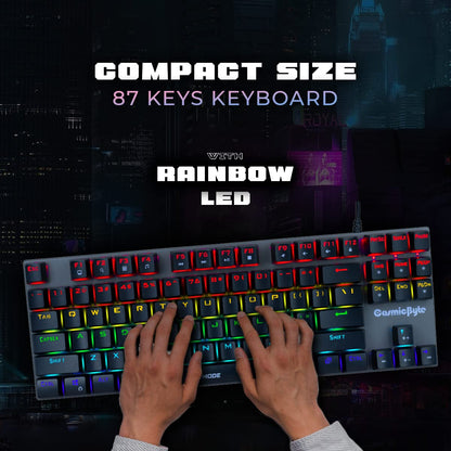 Cosmic Byte USB-A CB-GK-26 Pandora TKL RGB Mechanical Keyboard With Outemu Red Switches