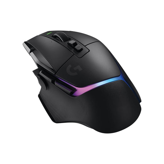 Logitech G502 X Lightspeed Plus Wireless RGB Gaming Mouse - Optical Mouse with LIGHTFORCE Hybrid switches, LIGHTSYNC RGB, Hero 25K Gaming Sensor, Compatible with PC/macOS/Windows - Black