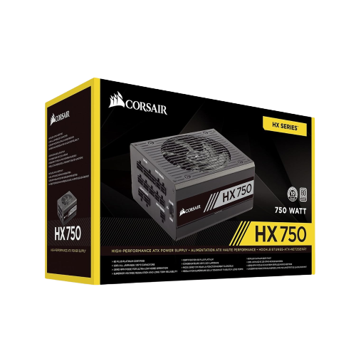 Corsair HX Series (2021) HX750 750 Watts 80 Plus Platinum Power Supply