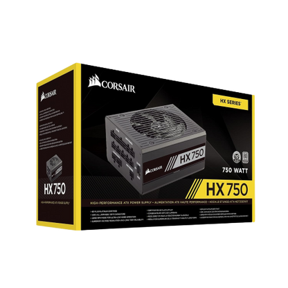 Corsair HX Series (2021) HX750 750 Watts 80 Plus Platinum Power Supply