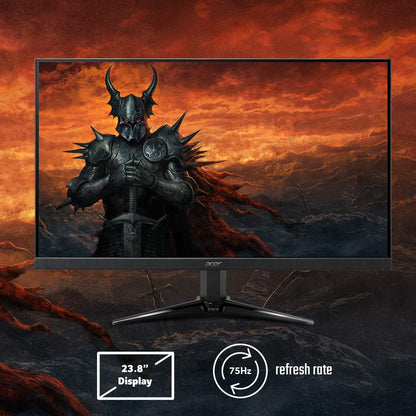 Acer QG241YB 23.8 Inch (60.45 Cm) Full HD VA Panel Gaming LCD Monitor with LED Backlight