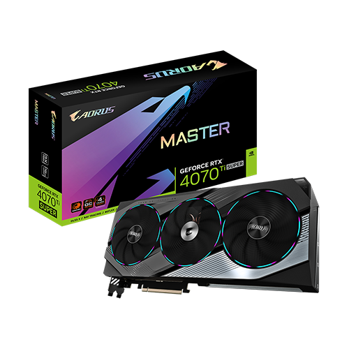 Gigabyte AORUS GeForce RTX 4070 Ti SUPER MASTER 16G