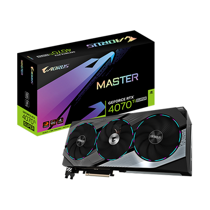 Gigabyte AORUS GeForce RTX 4070 Ti SUPER MASTER 16G