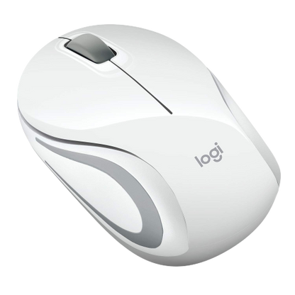 Logitech M187 Wireless Ultra Portable (White)