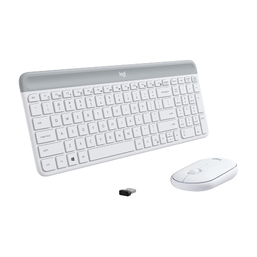 Logitech MK470 Slim Combo (White)