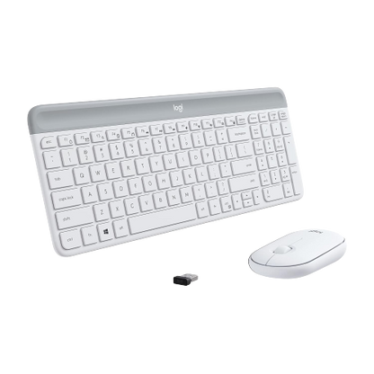 Logitech MK470 Slim Combo (White)