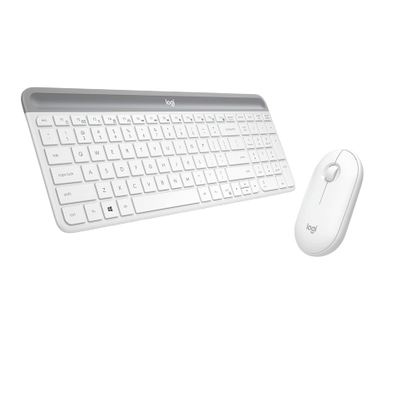 Logitech MK470 Slim Combo (White)