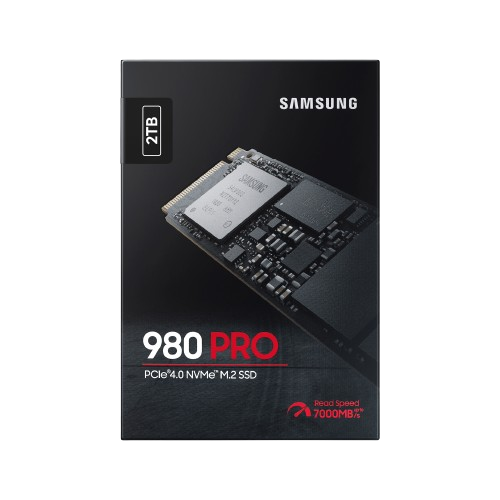 Samsung 980 Pro 2TB M.2 NVMe Gen4 SSD (MZ-V8P2T0BW)