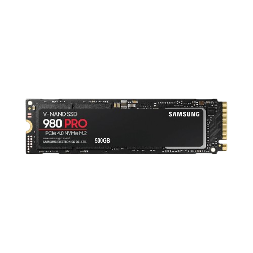 Samsung 980 Pro 500GB Gen4 M.2 NVMe SSD (MZ-V8P500BW)