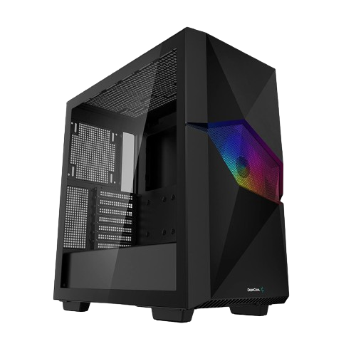 DeepCool Cyclops ARGB (E-ATX) Mid Tower Cabinet (Black)