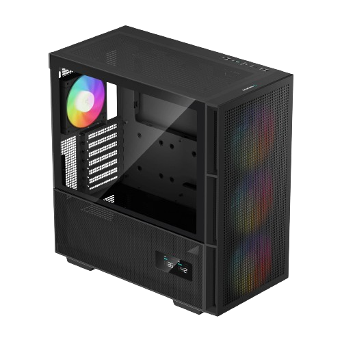 DeepCool CH560 Digital Mesh ARGB Mid Tower Cabinet (Black)