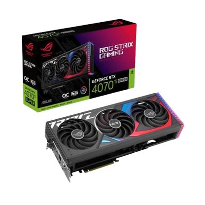 ASUS ROG Strix GeForce RTX 4070 Ti Super OC Edition 16GB Graphics Card