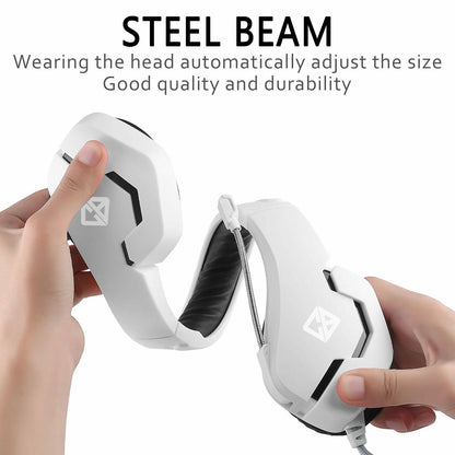 Cosmic Byte Stardust Headset with Flexible Mic for PS4, Xbox One, Laptop, PC, iPhone and Android Phones (White)