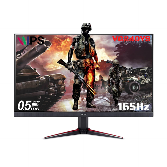 Acer Nitro VG240YS 23.8 Inch (60.45 Cm) IPS Full HD 1920 X 1080 Pixels, Gaming LCD Monitor with LED Backlight