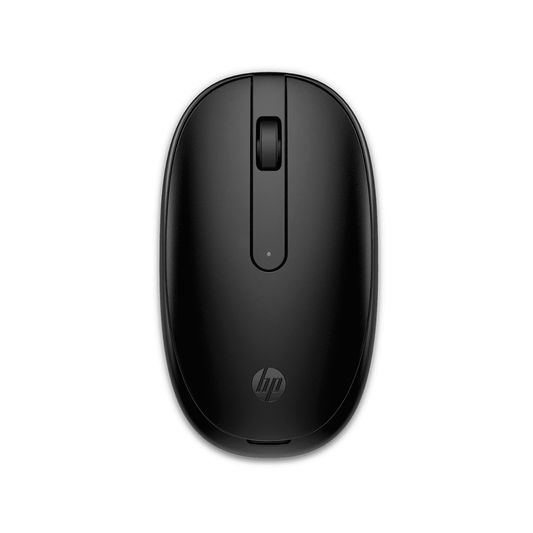 HP 240 Bluetooth Wireless Mouse with 3 Buttons/1600 DPI Red Optical Tracking/Sleek and Ambidextrous/Compatible to Windows 10, macOS, Chrome OS, 3 Years Warranty (Black)