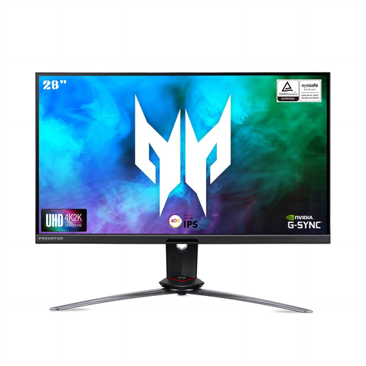 Acer Predator XB283K 28 Inch IPS UHD 3840x2160 Agile-Splendor Gaming LCD Monitor with LED Backlight