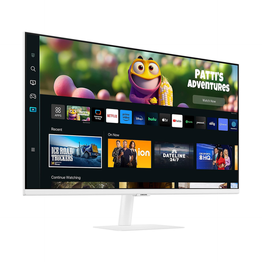 Samsung 32-Inch(80cm) - LS32CM501EWXXL, M5 FHD Smart Monitor (White)