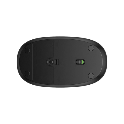 HP 240 Bluetooth Wireless Mouse with 3 Buttons/1600 DPI Red Optical Tracking/Sleek and Ambidextrous/Compatible to Windows 10, macOS, Chrome OS, 3 Years Warranty (Black)