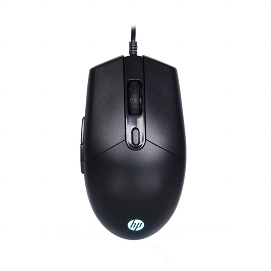 HP M260 RGB Backlighting USB Wired Gaming Mouse, Customizable 6400 DPI, Ergonomic Design, Non-Slip Roller, Lightweighted /3 Years Warranty (7ZZ81AA),Black