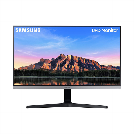 Samsung 28-inch(70.8 cm) - LU28R550UQWXXL, 3840 x 2160 4K IPS UHD Monitor (Dark Blue Gray)