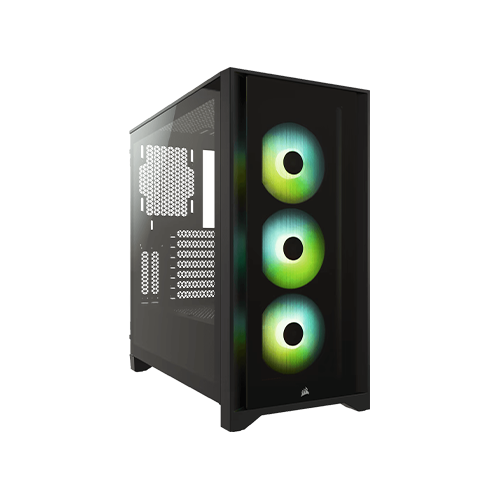 Corsair iCUE 4000X RGB Mid-Tower Cabinet (Black)