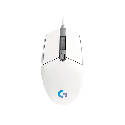 Logitech G203 Lightsync RGB Gaming Mouse (White)