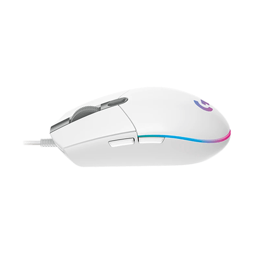 Logitech G203 Lightsync RGB Gaming Mouse (White)