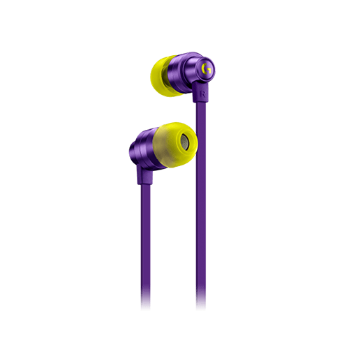 Logitech G333 Gaming Earphones with Mic (Purple)