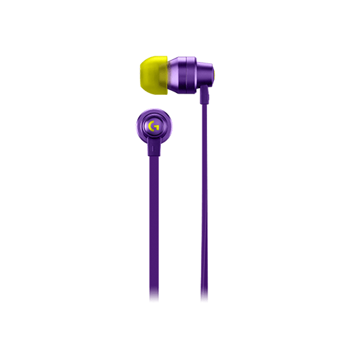 Logitech G333 Gaming Earphones with Mic (Purple)